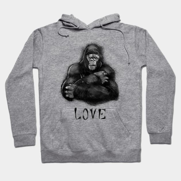 KoKo Love Hoodie by cseguritanart